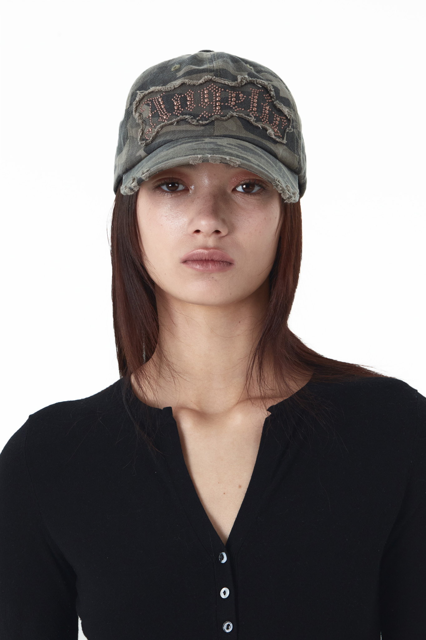 ANGELIC CAMO BALL CAP (CAMO)
