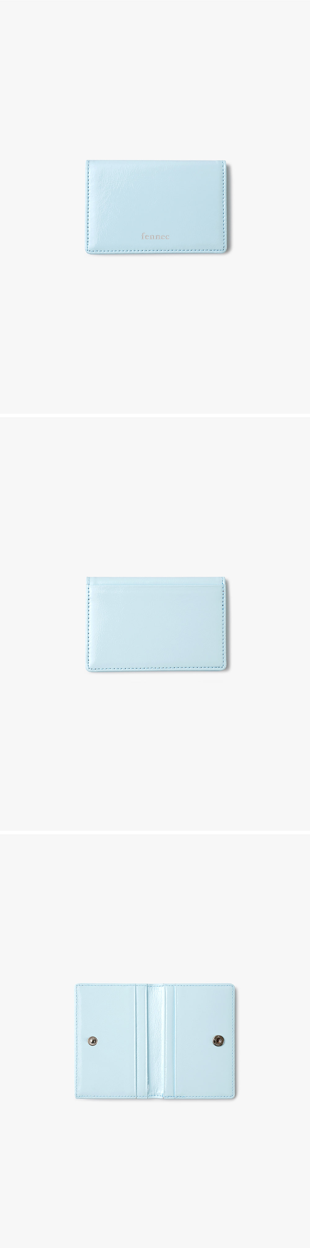 折りたたみ財布 Fennec CRINKLE SOFT CARD CASE NAVY BLUE FM1CW01VBF Fennec] Crinkle Soft Card Case (9 Color) *2025 Spring NEW