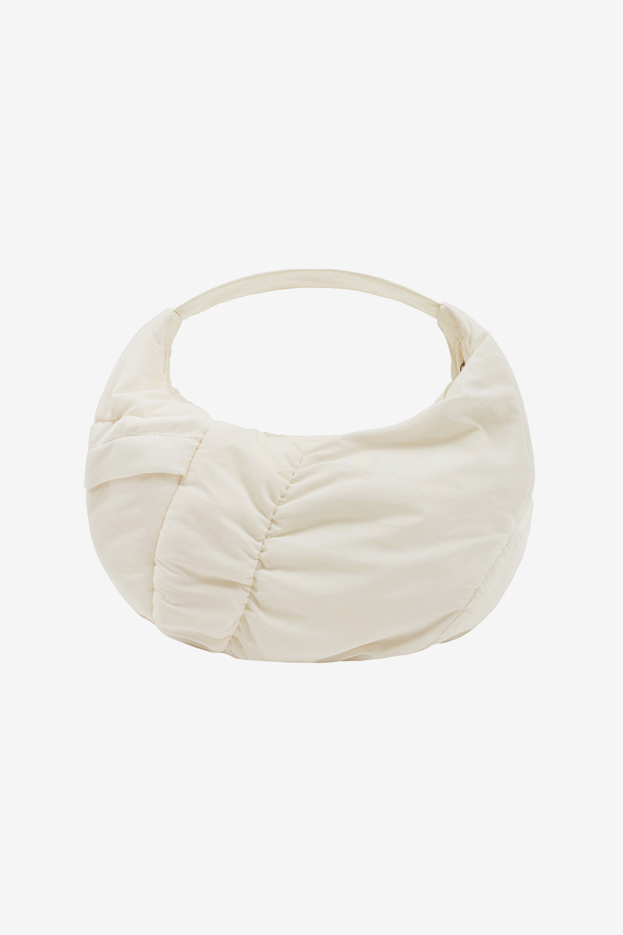 グロッシー クロワッサン バック IVORY