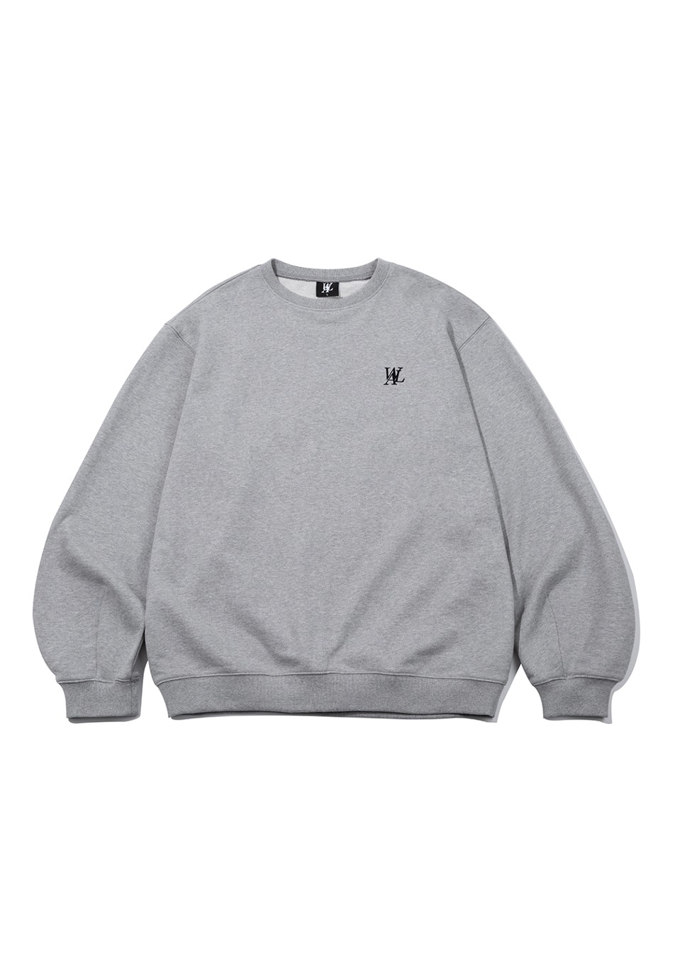 ★関税込★WOOALONG★SIGNATURE BALLOON OVER SWEATSHIRT★ Signature balloon over sweatshirt - GREY | ファッション通販