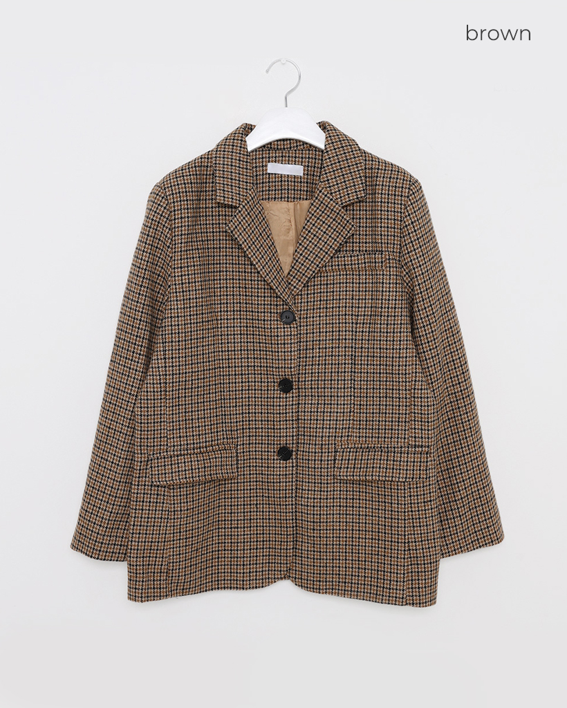 【BRUNELLO CUCINELLI】ハウンドトゥースチェック ジャケット Houndstooth deconstructed blazer for Man in Grey | Brunello