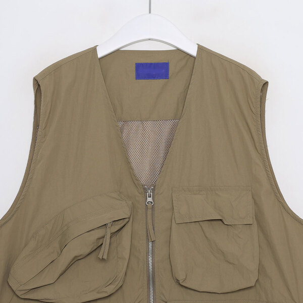 しむなか　ナイロンポケットvest ポケットナイロンベスト | ファッション通販サイト NUGU