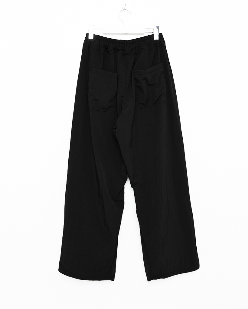 XTONZ WOMAN 花火ウォッシングコットンパンツ ブラック S XTONZ WOMAN 花火ウォッシングコットンパンツ ブラック S