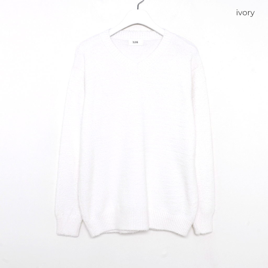 ニット 白M 高身長 ニットセットアップ（ボトルネックニット＋フレアスカート