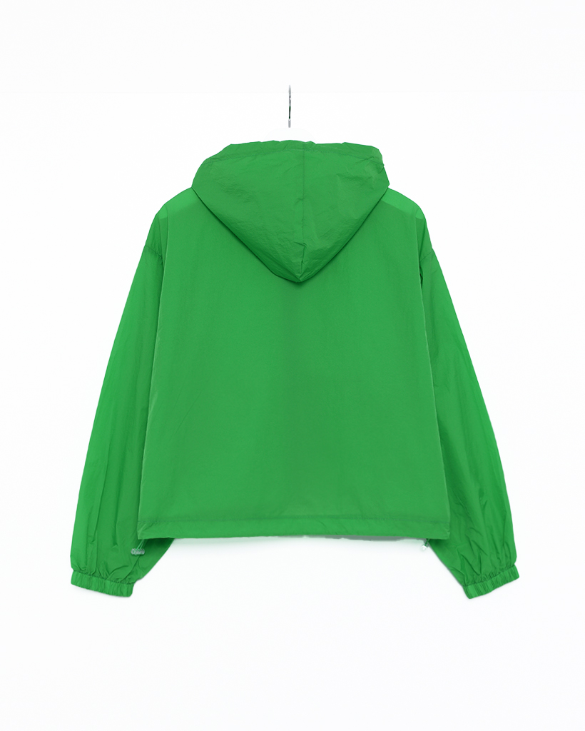兎24②春ＬＬ薄グレージュマウンテンパーカーコートシャカシャカ オリジナル ウィンドブレーカー 名入れ 番号入れ メンズ 男女