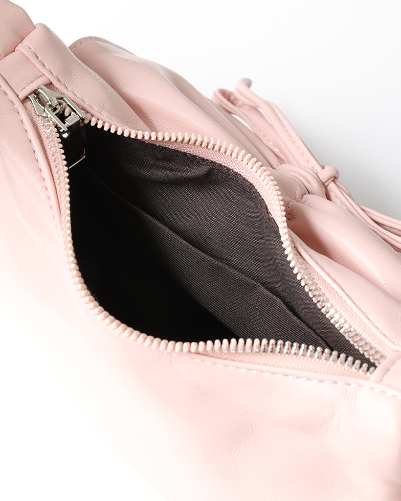 シャーリングリボンショルダーバッグ | ファッション通販サイト NUGU