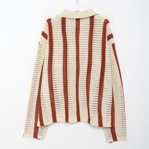 ストライプカラーカーディガン | ファッション通販サイト NUGU
