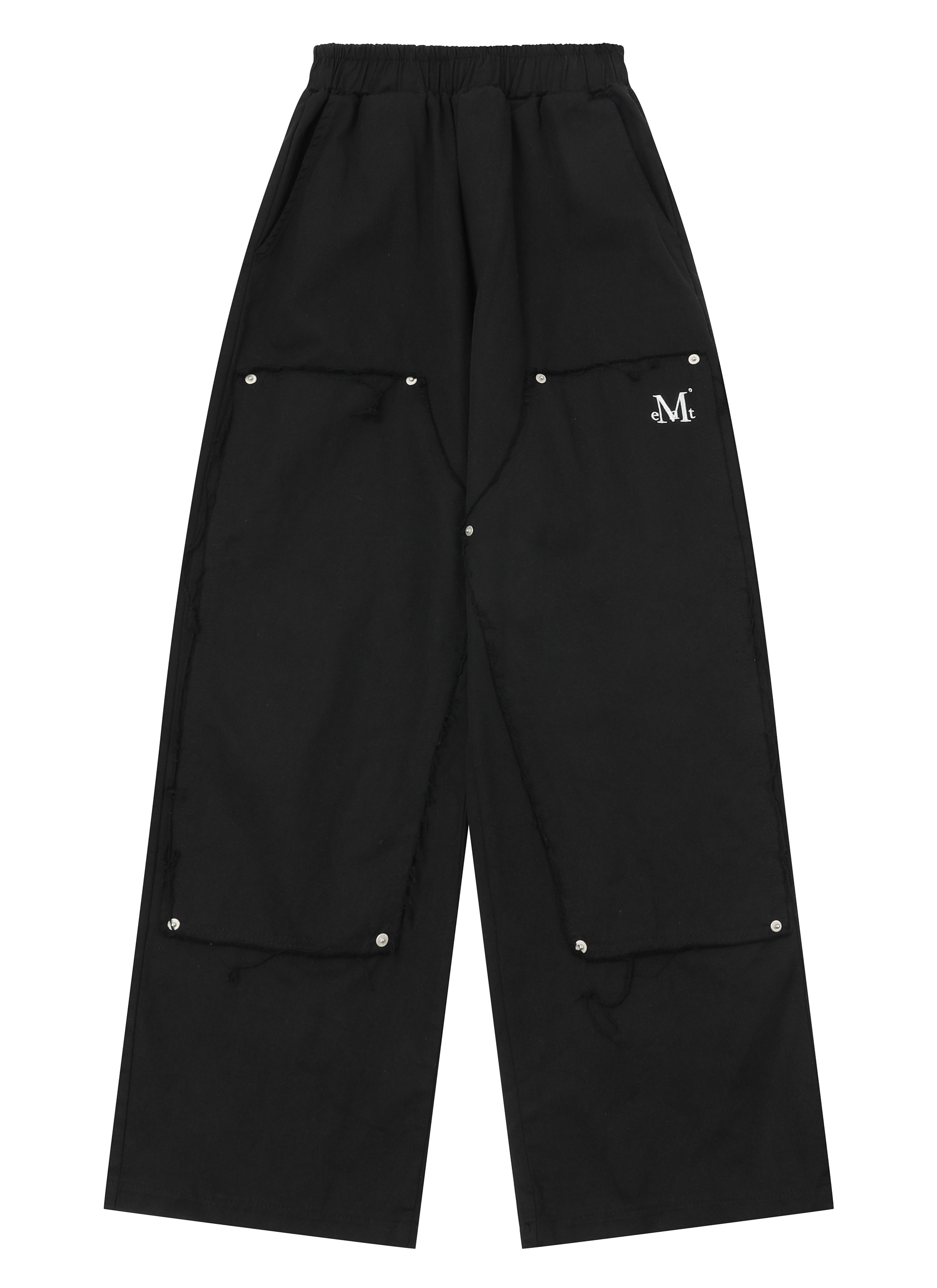 【MUCENT】 STRIA PUNCHING EYELET BANDING MINI SKIRT / 追跡付 STRIA PUNCHING EYELET BANDING MINI SKIRT (2COLOR