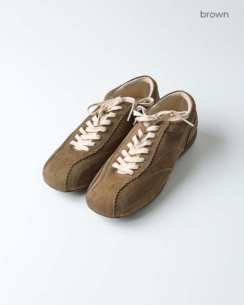 nonnative ブラウン スエード ダブルブレスト SCANDINAVIAN FOREST 財布 レディース 二つ折 ブランド 本革