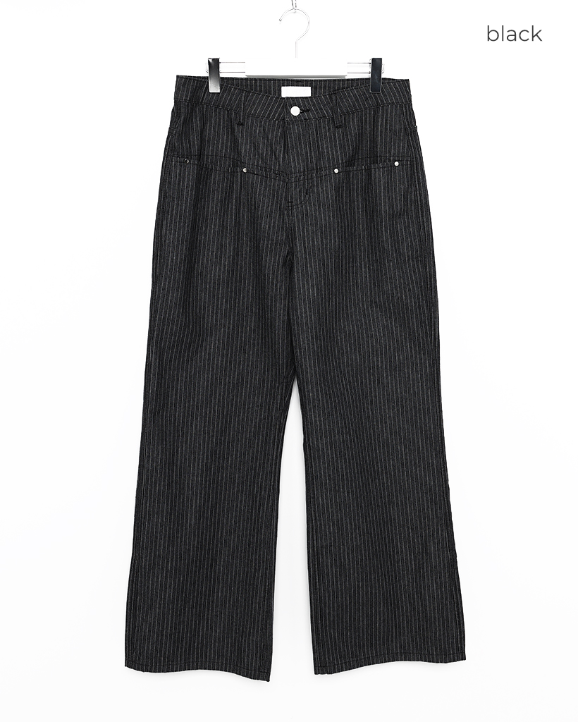 ピンストライプデニムパンツ | ファッション通販サイト NUGU