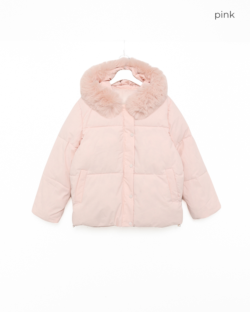 ファーフードダウンジャケット | ファッション通販サイト NUGU