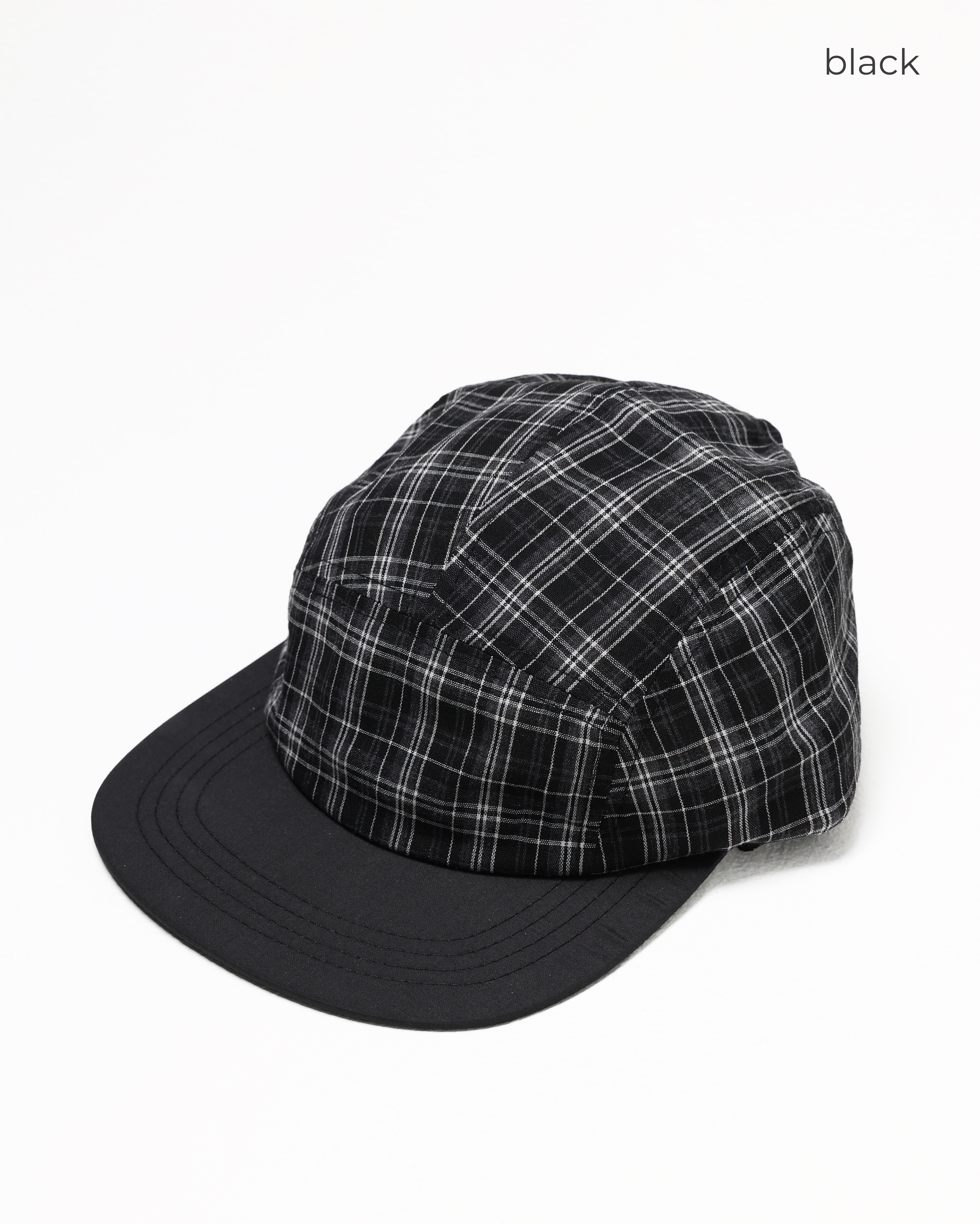ドローコード付きチェックキャップ | ファッション通販サイト NUGU