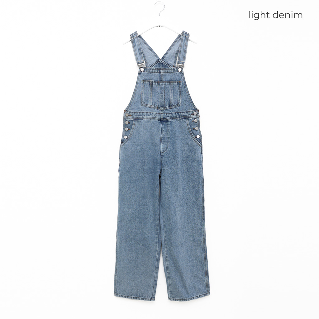 ルーズサイズデニムオーバーオール | ファッション通販サイト NUGU