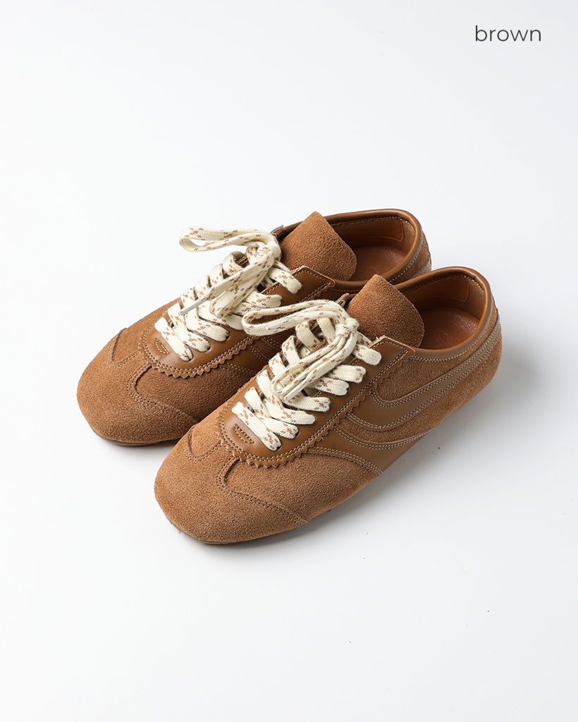 スエードレザースニーカー | ファッション通販サイト NUGU