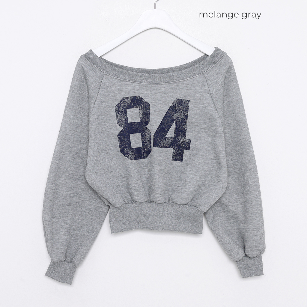 値下げGlossy クロップドオフショルダーグレーXS 値下げGlossy クロップドオフショルダーグレーXS 値下げGlossy