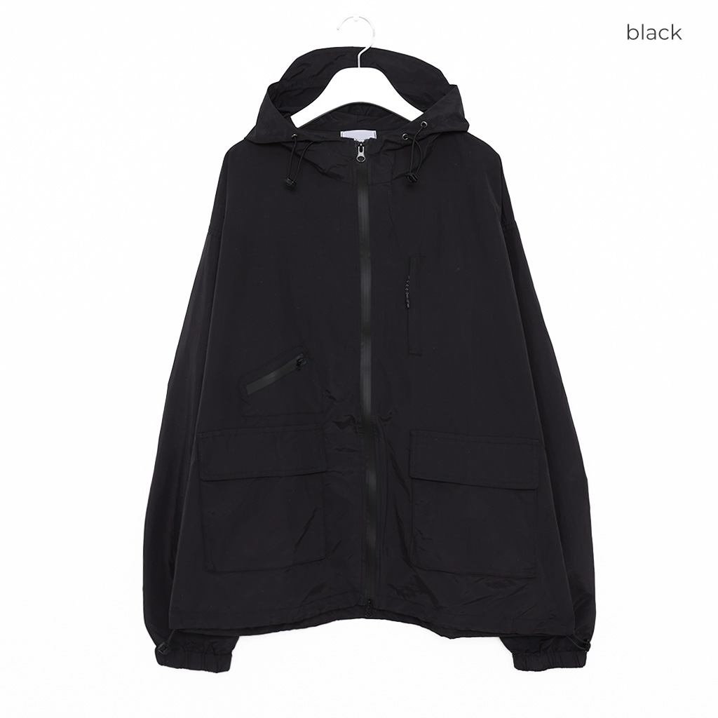WINDBREAKER ウィンドブレイカー ユニセックス) ポケットフードウィンドブレーカー