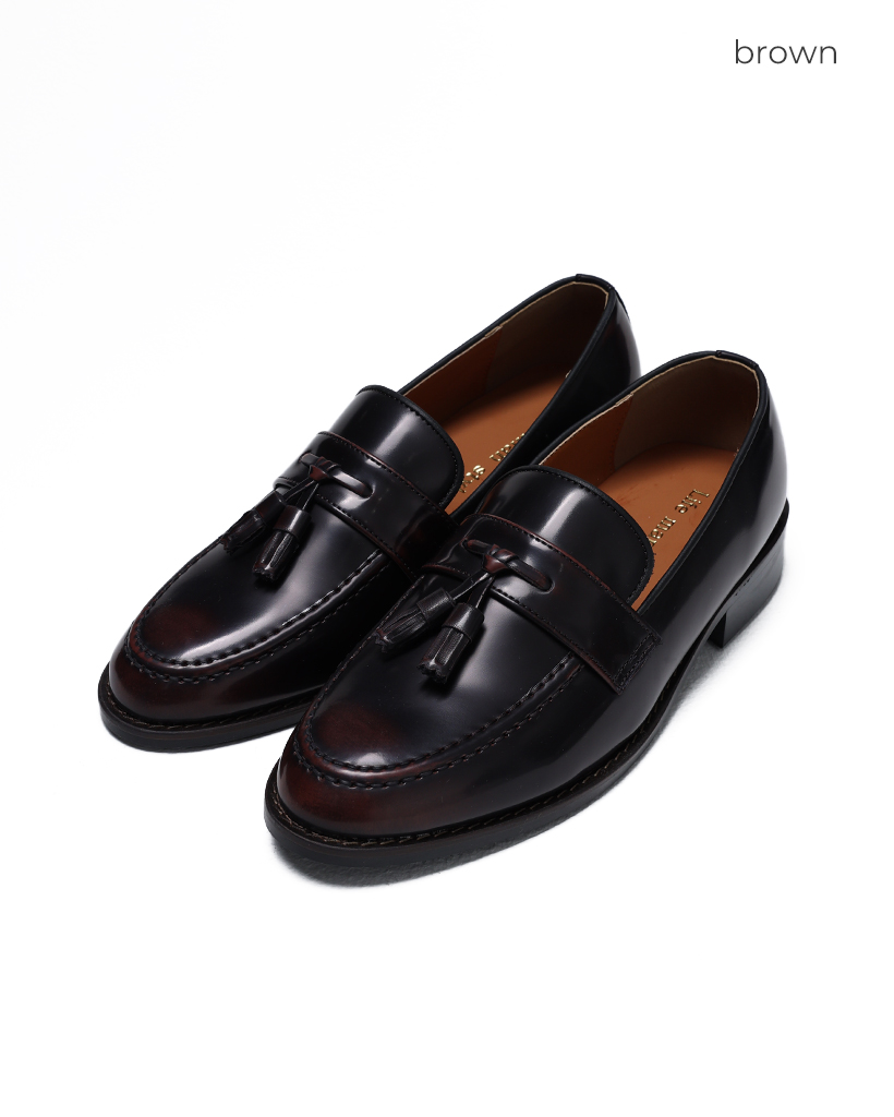 ブラックタッセルローファー HAWKINS】 ホーキンス TASSEL LOAFER タッセルローファー
