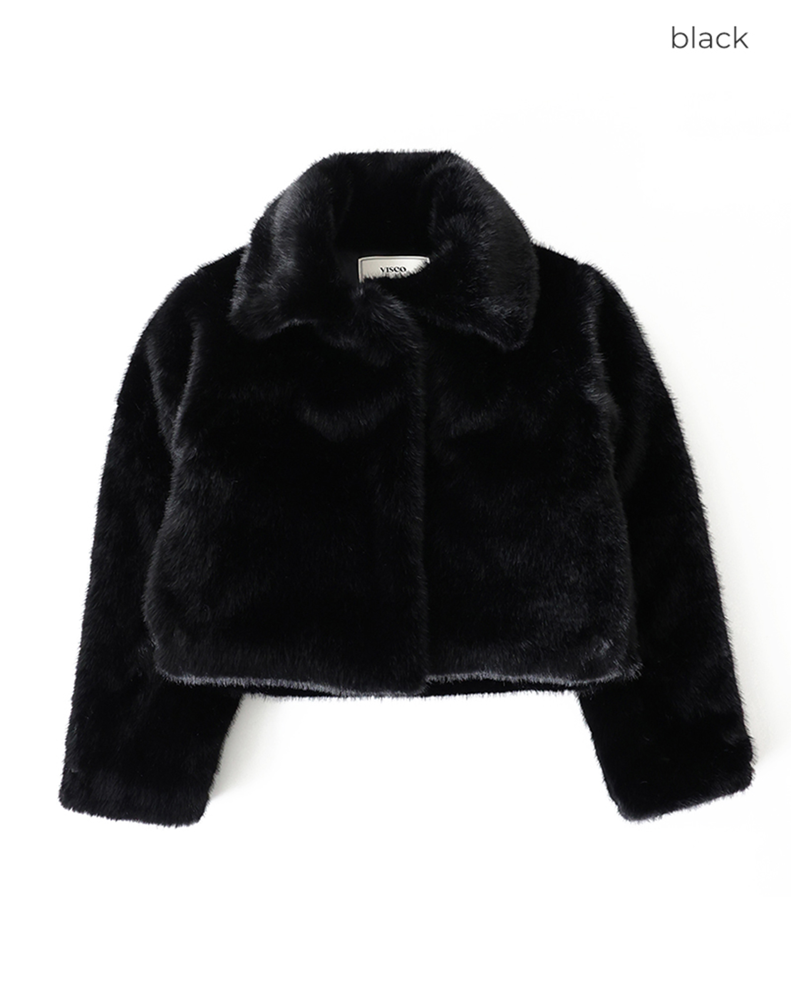 ORIGINAL)カラーファージャケット(ブローチセット) | ファッション通販