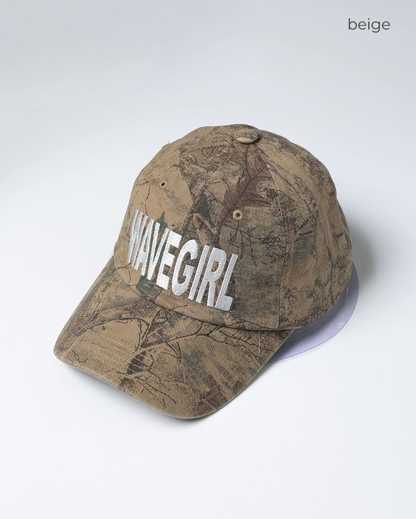 WAVEGIRLステッチツリーパターンキャップ | ファッション通販サイト NUGU