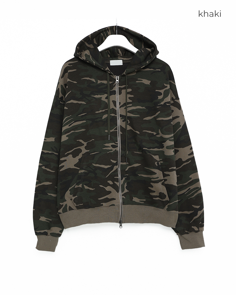 迷彩フードジャケット | ファッション通販サイト NUGU