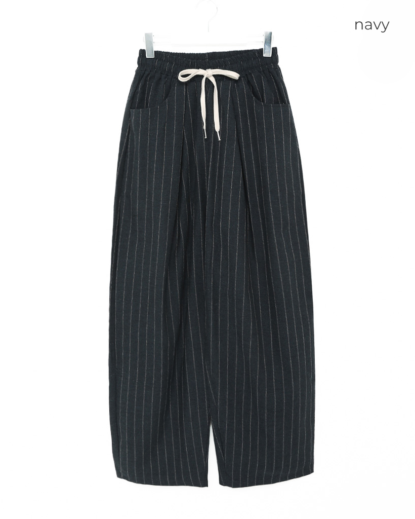UNION LAUNCH ワークパンツ XS 青と白のストライプ UNION LAUNCH ワークパンツ XS 青と白のストライプ - パンツ