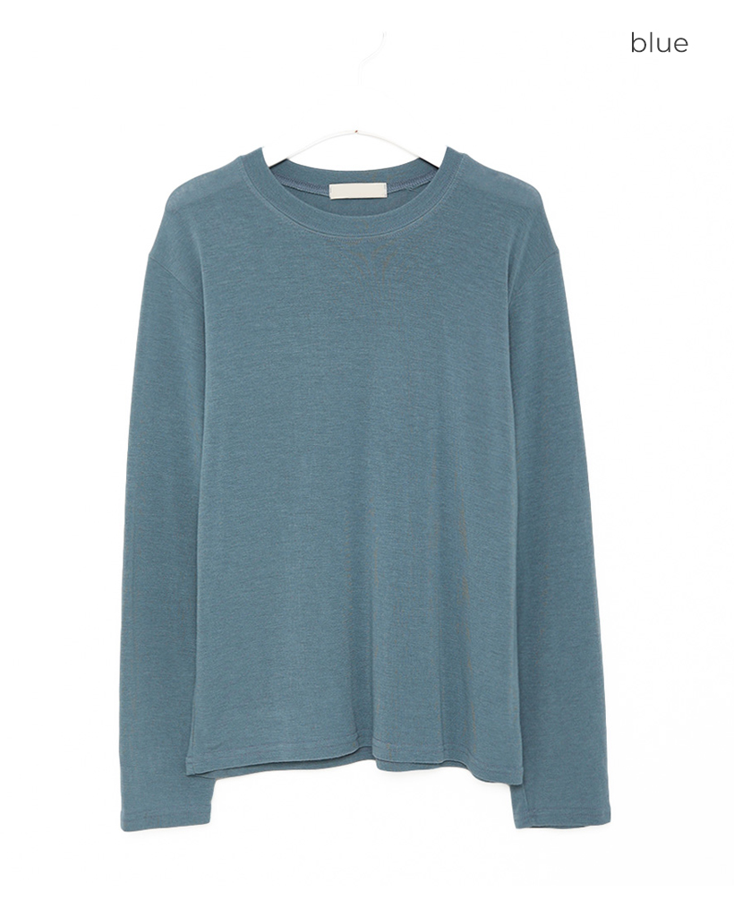 長袖Tシャツ ユニセックス ハーフタートルネック ボトリング 00149-t1.jpg
