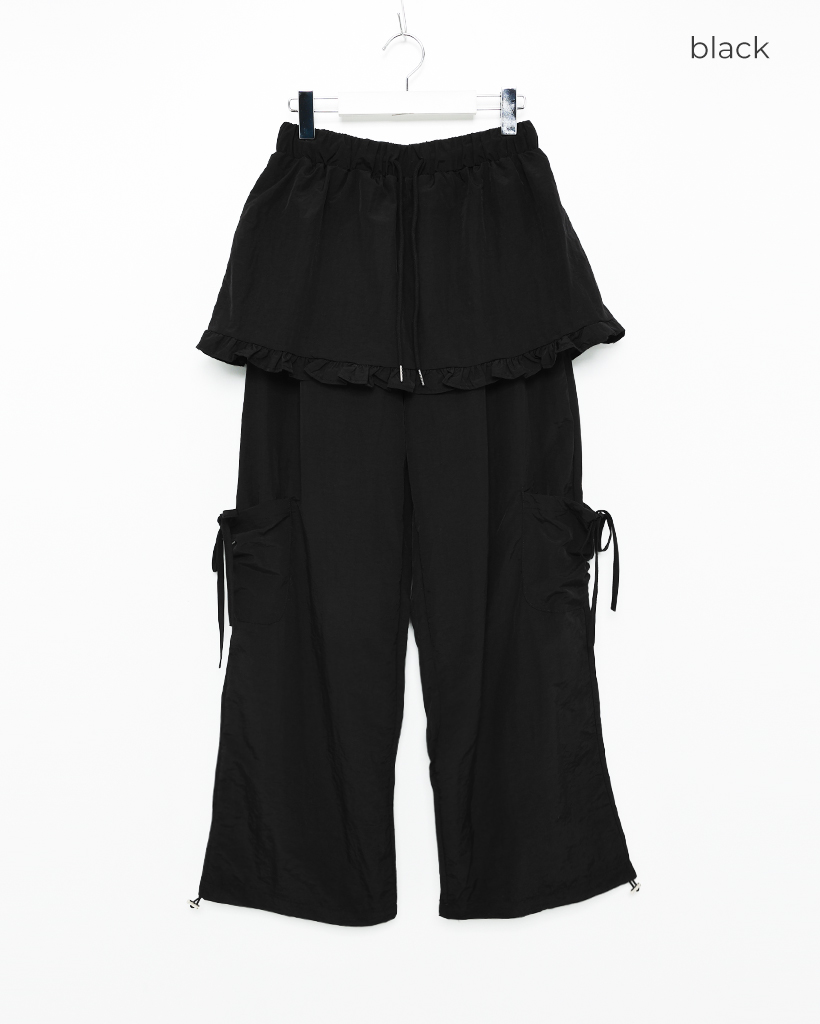 ★ILLIGO★フリル スカートパンツ 25SMPT01IV 【正規品】 フリルスカートパンツ | ファッション通販サイト NUGU