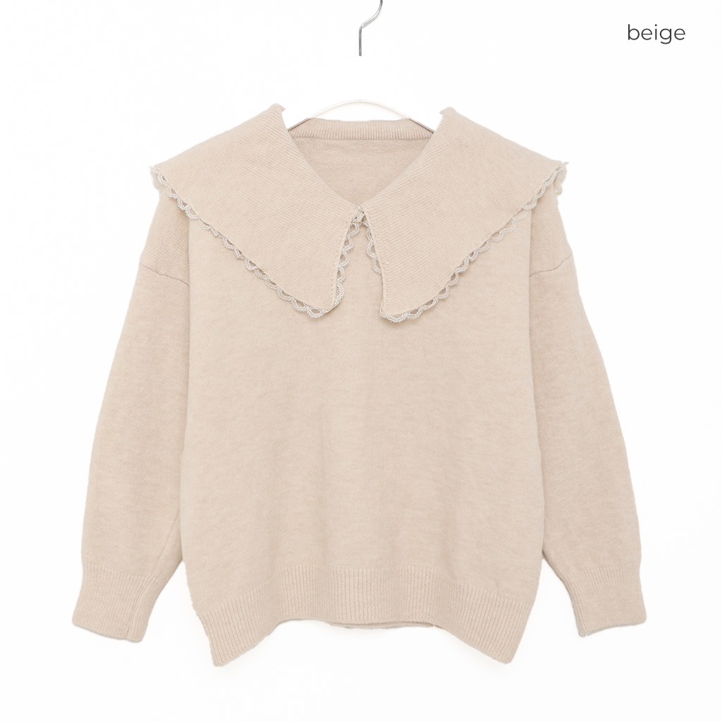 【新品同様】JOURNAL STANDARD　bellandi　ビックカラー デイリービッグカラー ニット | ファッション通販サイト NUGU