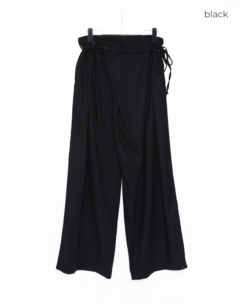 ツーボタンラップパンツ | ファッション通販サイト NUGU