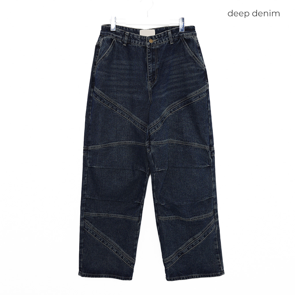 ユニークシームデニムパンツ | ファッション通販サイト NUGU