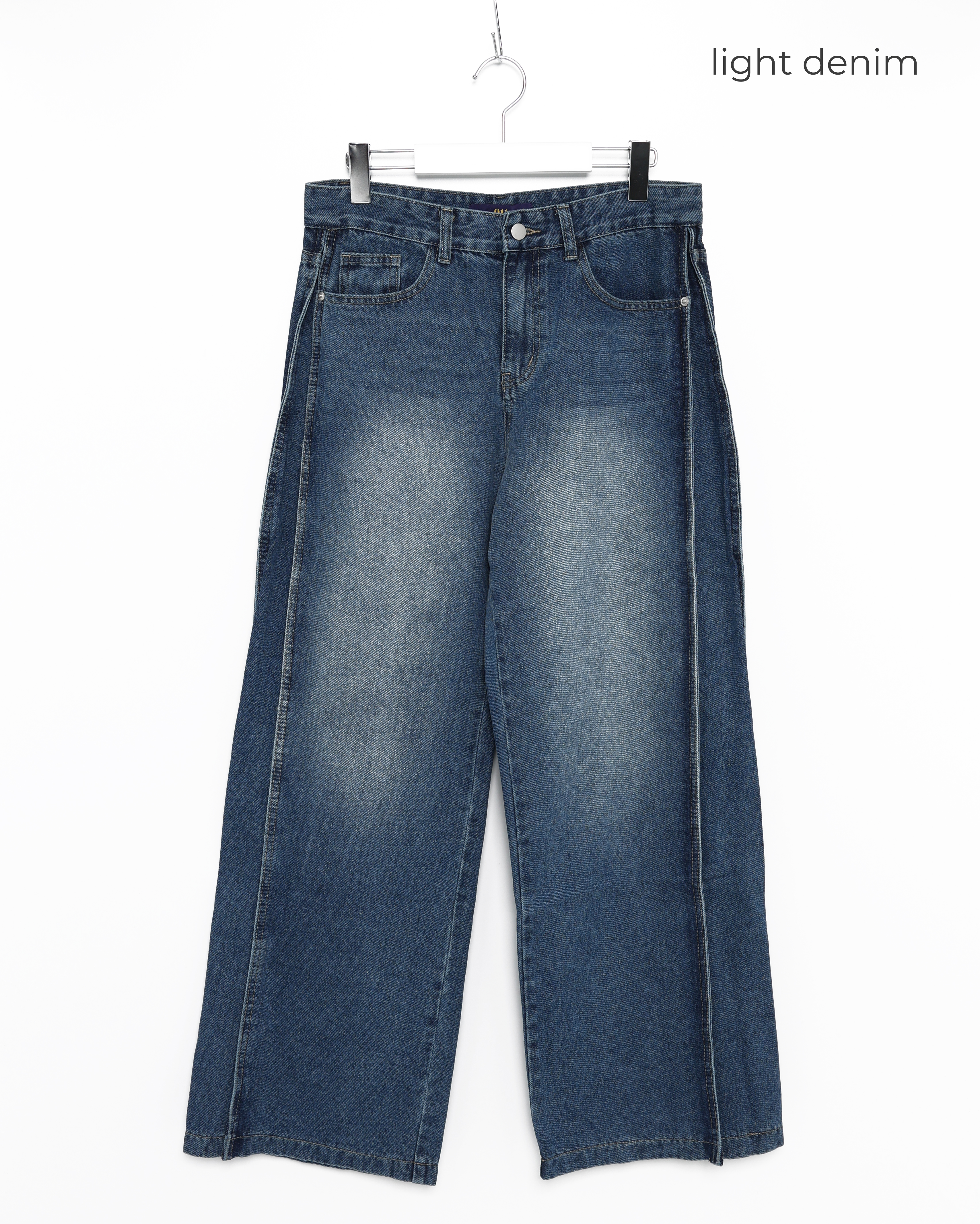 サイドラインデニムパンツ | ファッション通販サイト NUGU