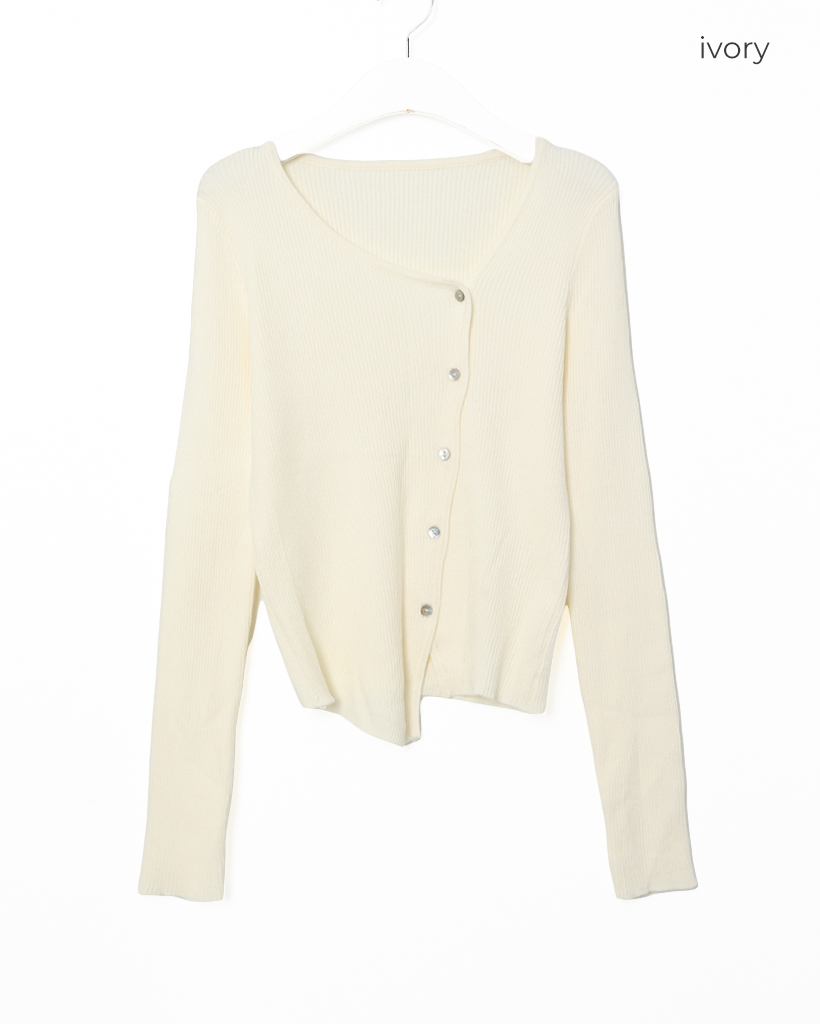 アシンメトリーカーディガン | ファッション通販サイト NUGU