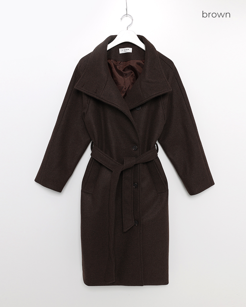 ※専用　ソフトハイネックベルトコート ZARA ソフトハイネックベルトコート ブラウン Sサイズ - メルカリ