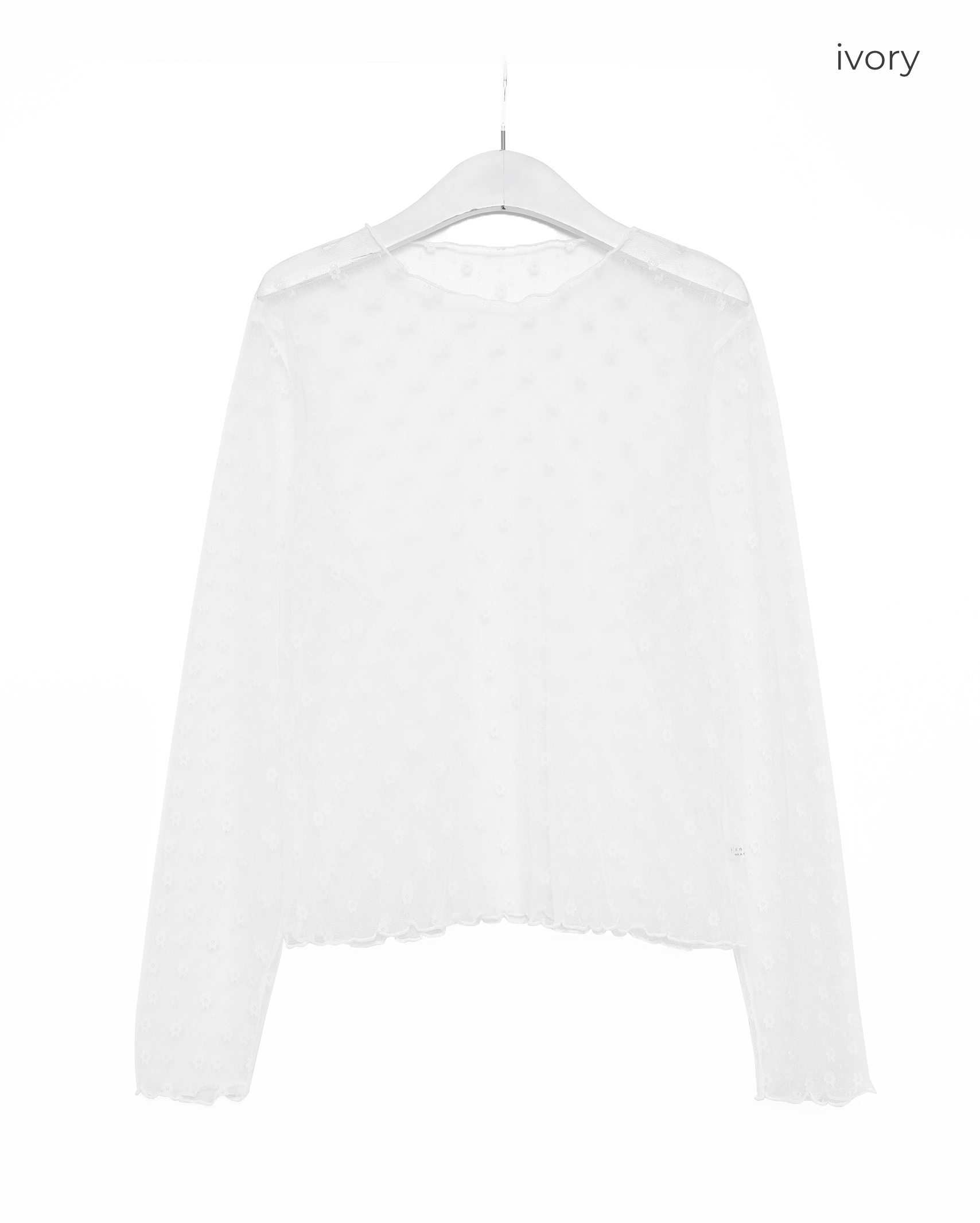 フラワーシースルーTシャツ | ファッション通販サイト NUGU