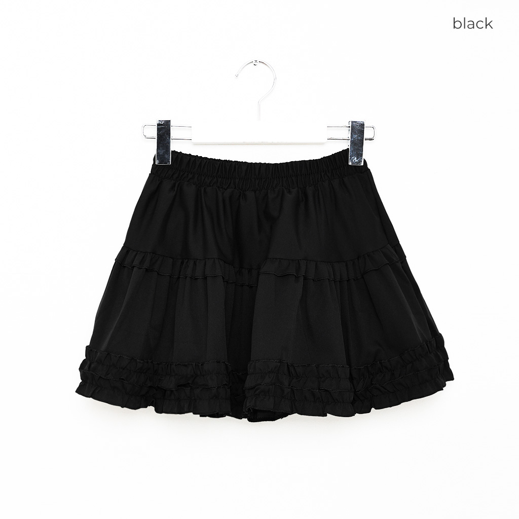 フリルシャーリングミニスカート | ファッション通販サイト NUGU