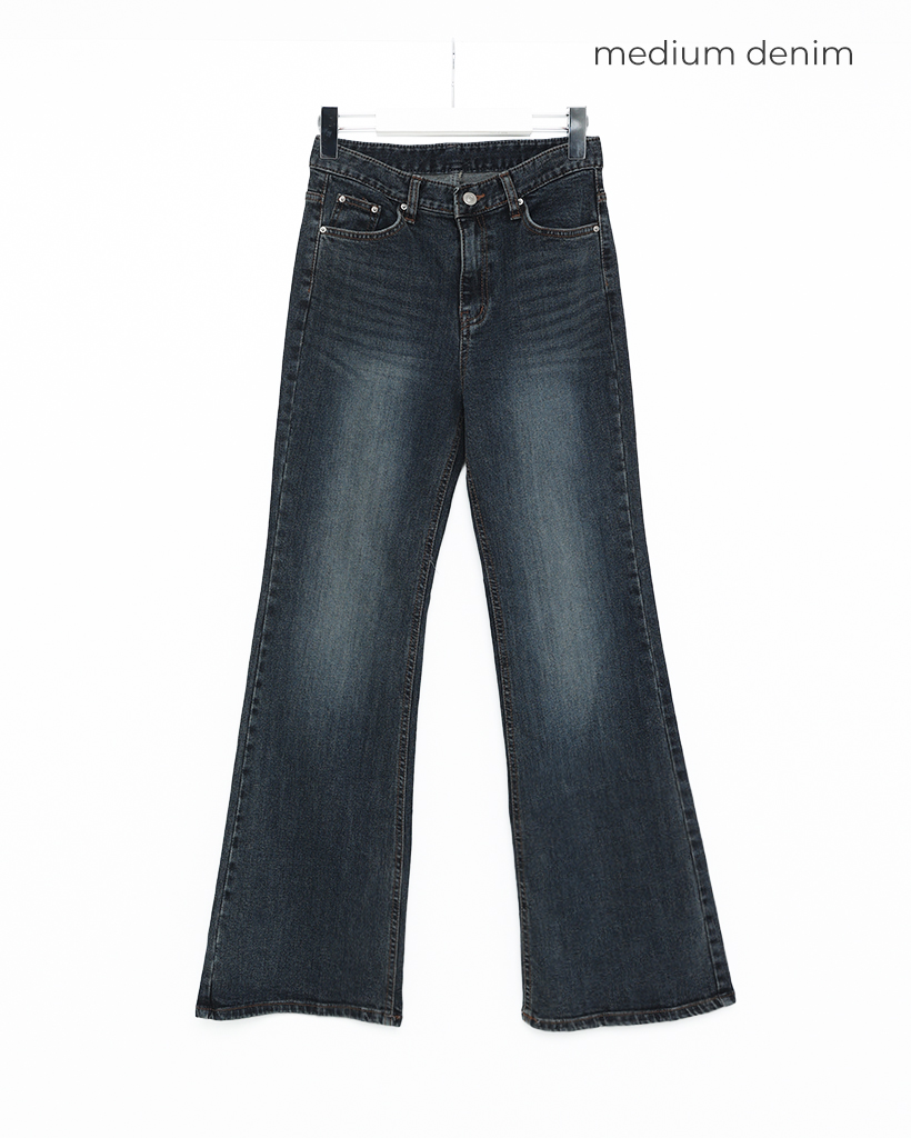 ブーツカット ローデニムステッチブーツカットパンツ | ファッション通販