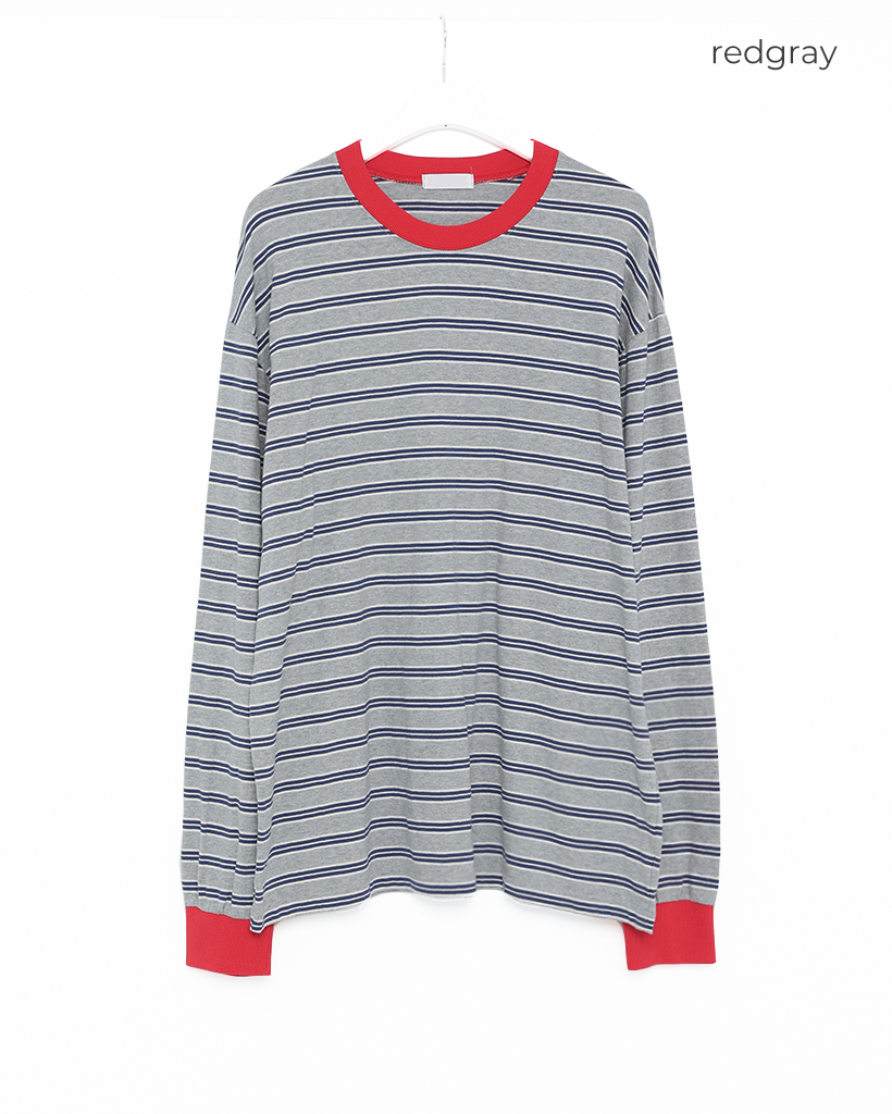 マリンボーダーロングTシャツ | ファッション通販サイト NUGU