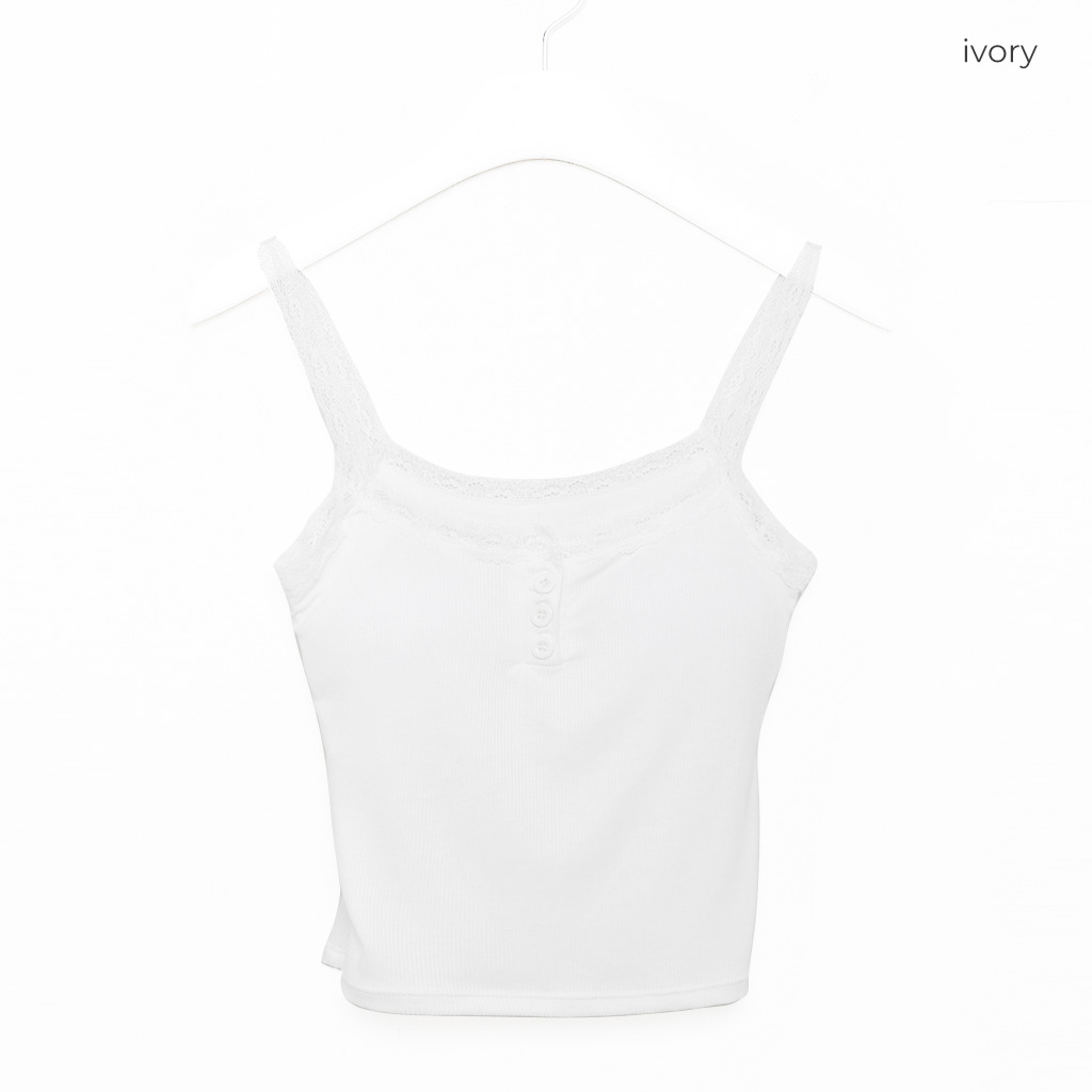 dryrose ホワイト キャミソール セール】《華奢レース×美シルエット》レディース キャミソール