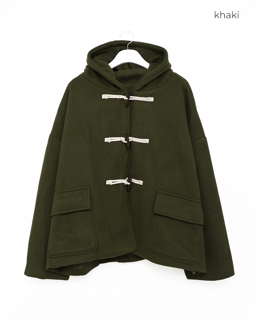 ユニセックス)ダッフルハーフコート | ファッション通販サイト NUGU