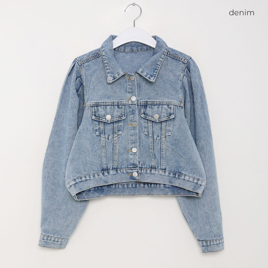 クロップドチェックデニムジャケット セール価格【Maison Margiela】クロップド デニムジャケット