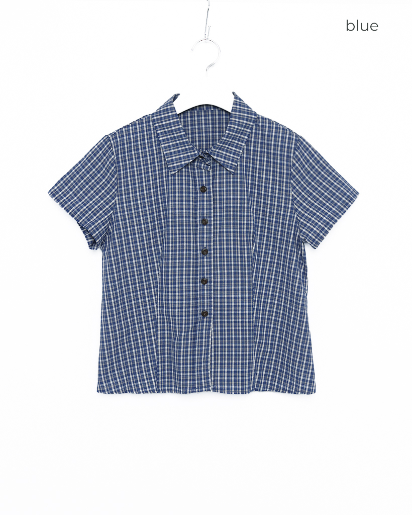 【新品】ベビチッチ 青いチェック柄 シャツ 新品】ベビチッチ 青いチェック柄 シャツ - メルカリ