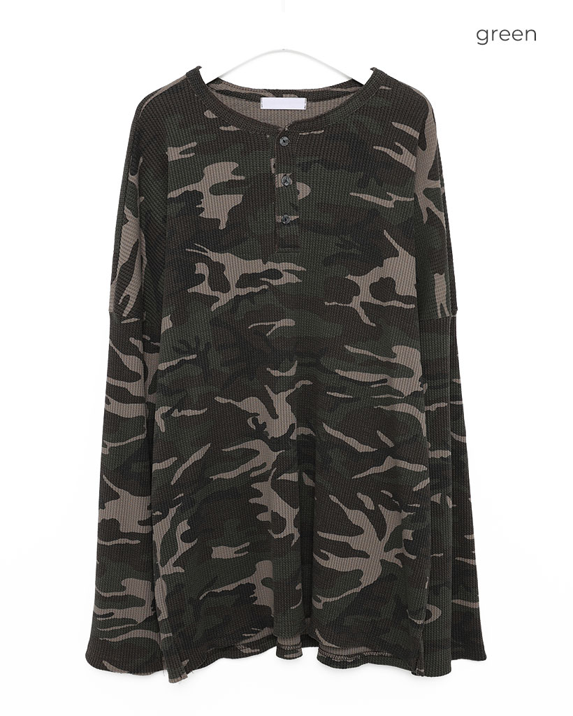 00s GAP サーマル　ワッフル　ロンt カモ　迷彩 00s GAP サーマル ワッフル ロンt カモ 迷彩 - メルカリ