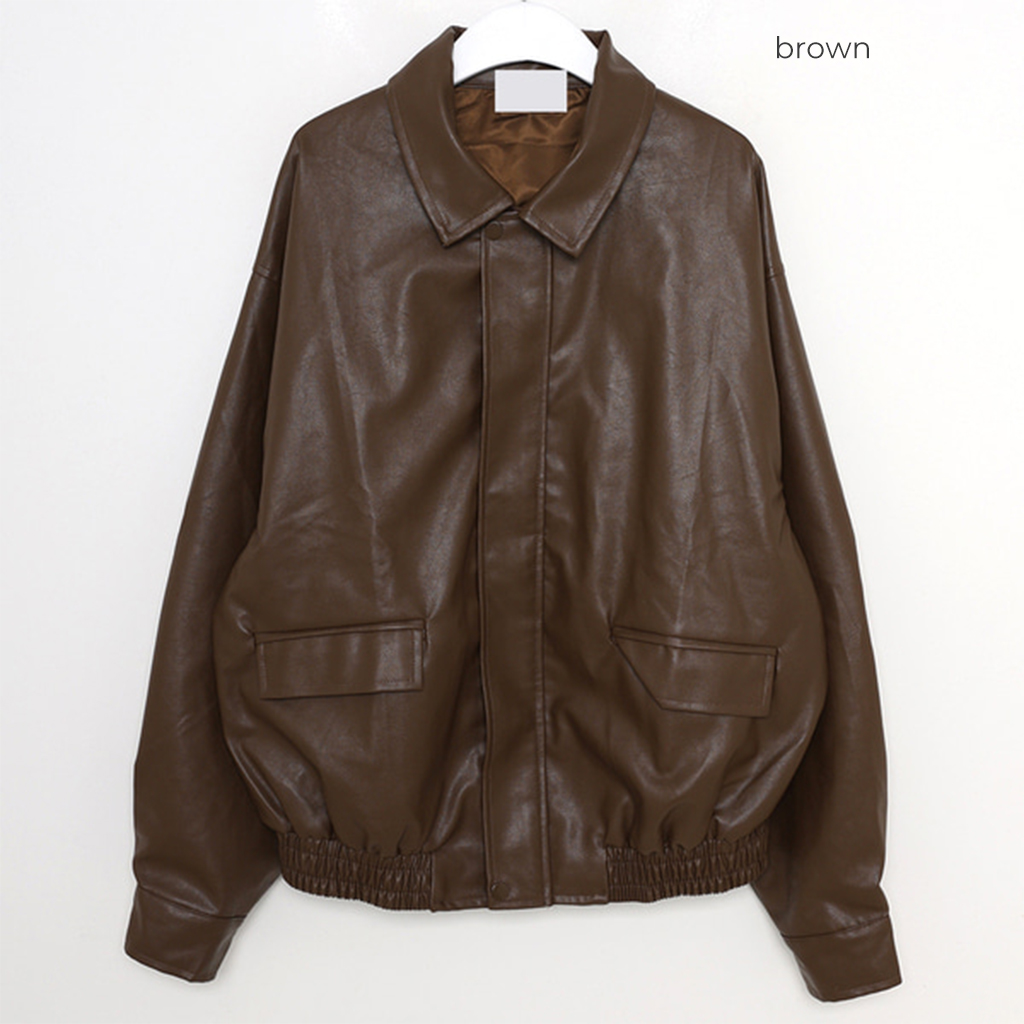 ニューヨーカー NEW YORKER レザーコート 羊革 ゆったりサイズ M ニューヨーカー NEW YORKER レザーコート 羊革 ゆったりサイズ M