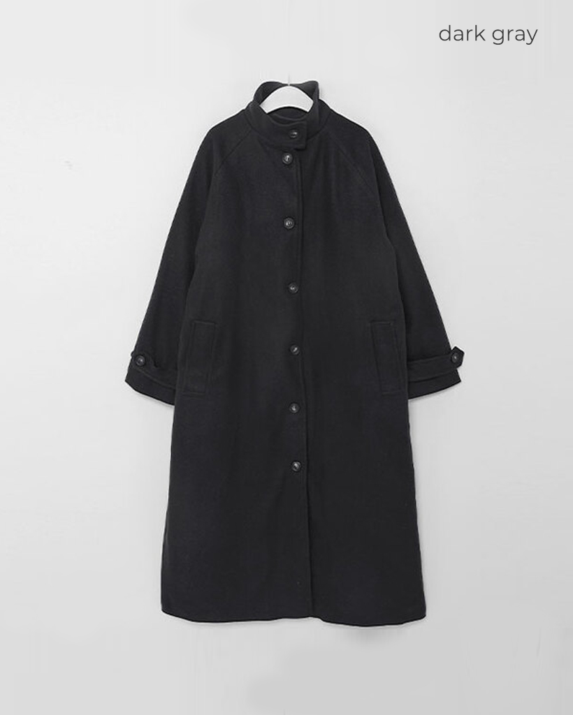 ハイネックベルトロングコート | ファッション通販サイト NUGU