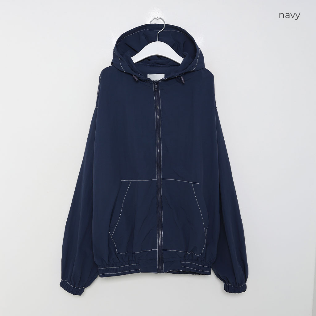 ステッチフードアノラック | ファッション通販サイト NUGU