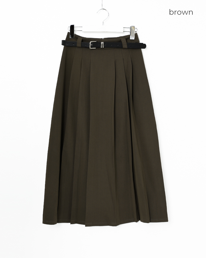miumiu ミュウミュウ　フレアスカート タック グレージュ⭐︎クリーニング済⭐︎ miumiu ミュウミュウ フレアスカート タック グレージュ