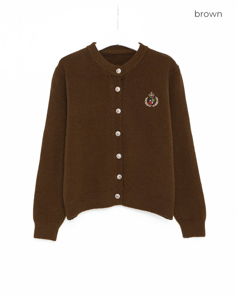 ゴールドボタンニットカーディガン | ファッション通販サイト NUGU