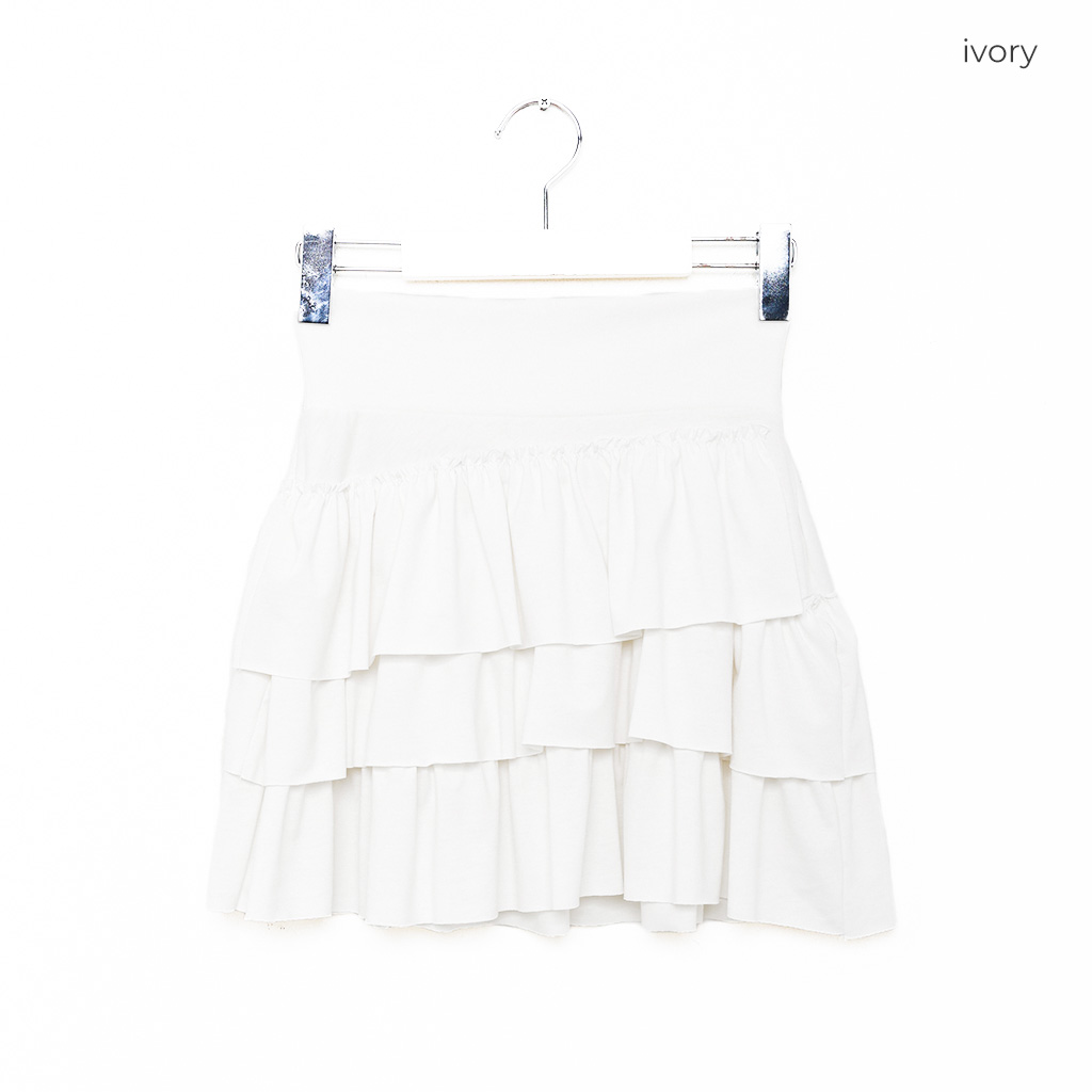 ★韓国発★ ペテル クリアカンミニスカート A'GEM/9 × .kom 『 FANCY CLUB/ファンシークラブ』PUFF SWEAT