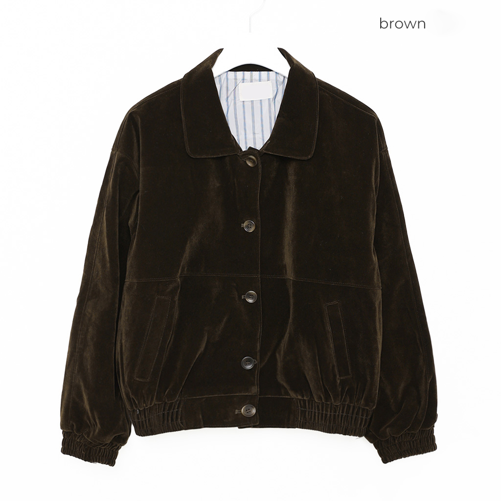 スエードブルゾンジャケット | ファッション通販サイト NUGU
