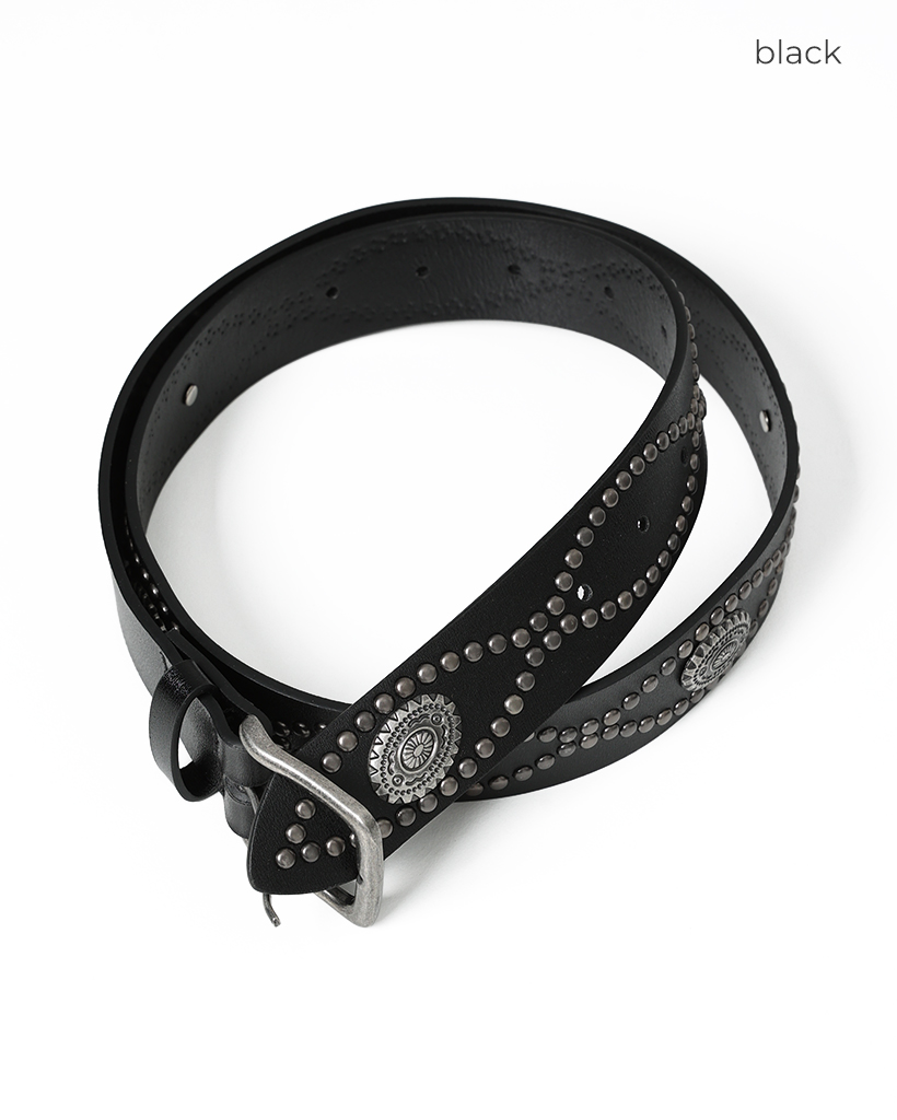 スタッズレザーベルト | ファッション通販サイト NUGU